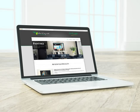Website design for Artiques Logistical Services